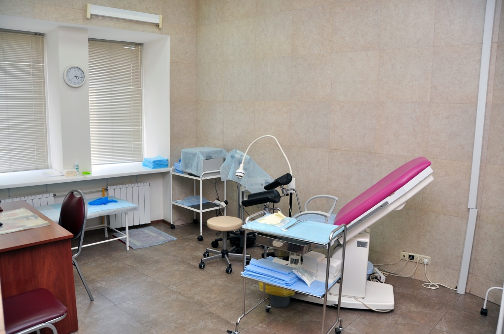 Кабинет гинеколога в Клинике Здоровья